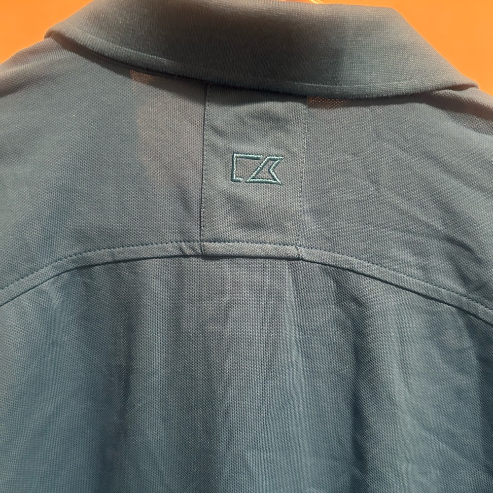 Cutter & Buck Women’s Polo Shirt DryTec Cotton in Bright Blue NWT - Picture 5 of 6